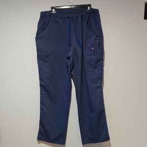 Figs Scrub Pants 2XL Bottoms Navy Blue Mens